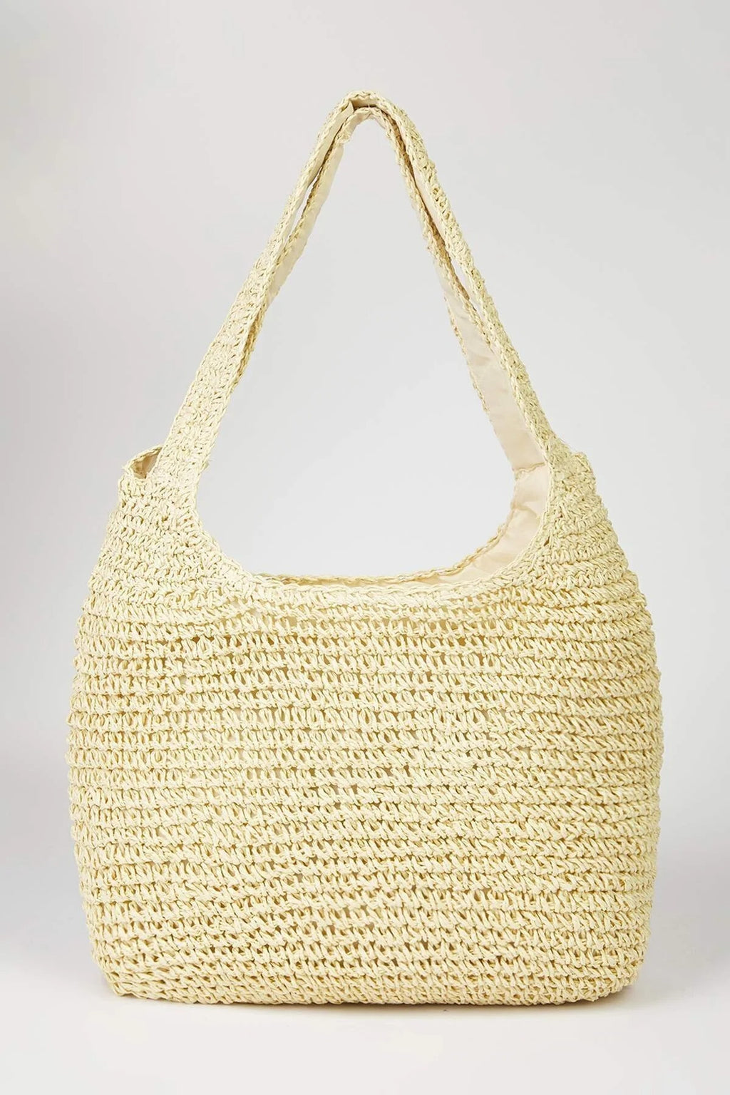 Woven Straw Women's Medium Size Shoulder Bag