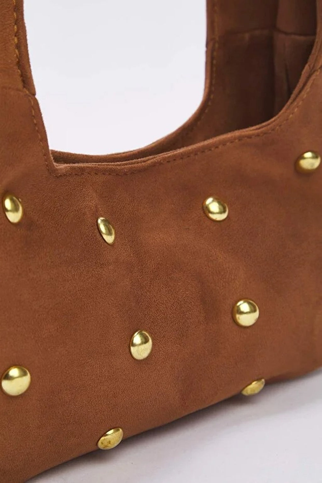 Trok Stone Embellished Women's Oval Medium Size Hand and Shoulder Bag