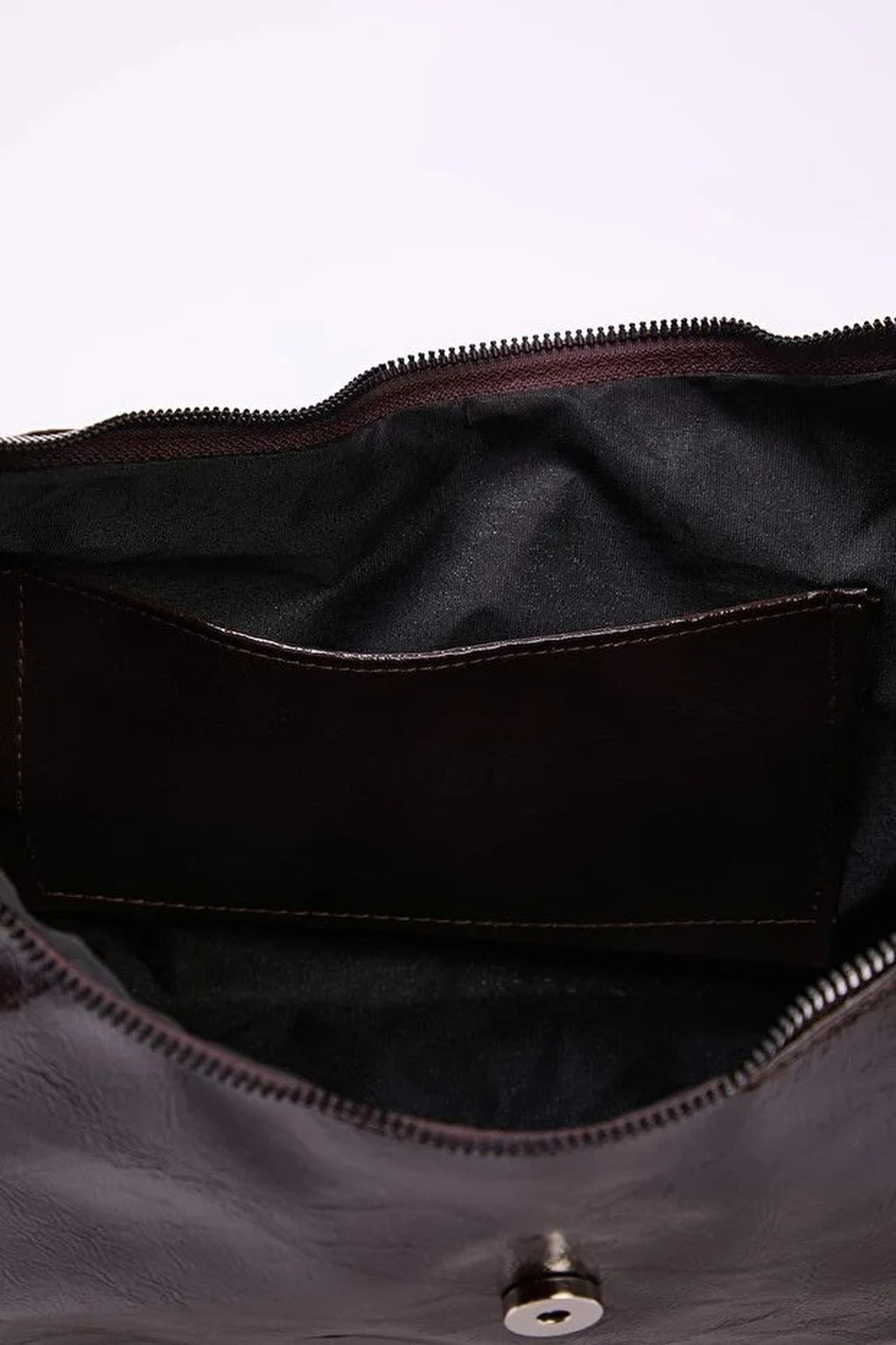 Trok Stone Embellished Belt Buckle Oval Women's Shoulder Bag