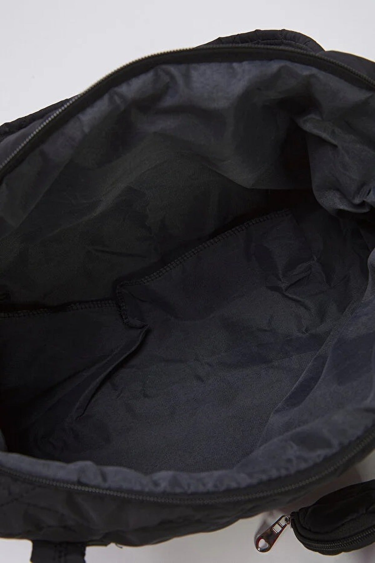 Large Quilted Puffy Women's Handbag and Shoulder Bag with Wallet