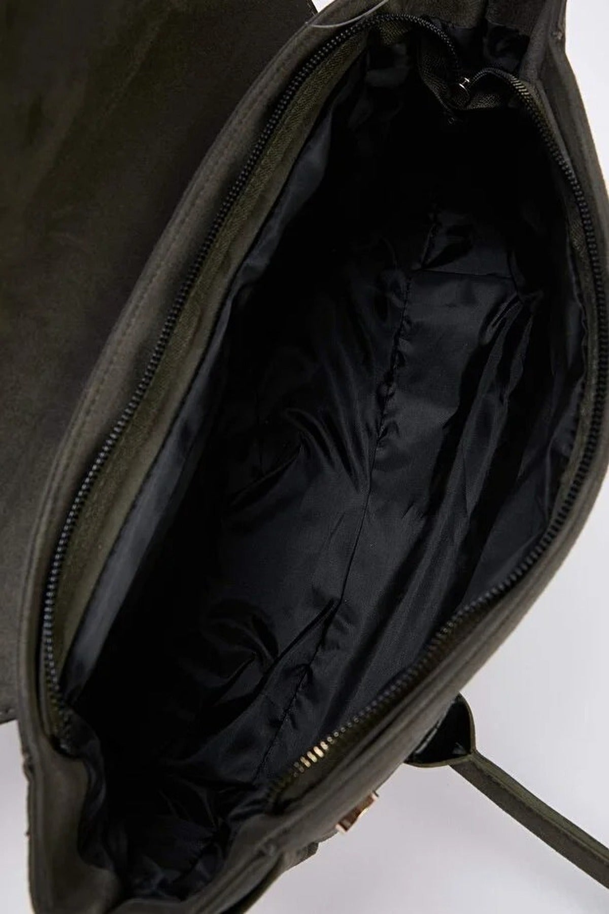 Suede Women's Midi Shoulder Bag