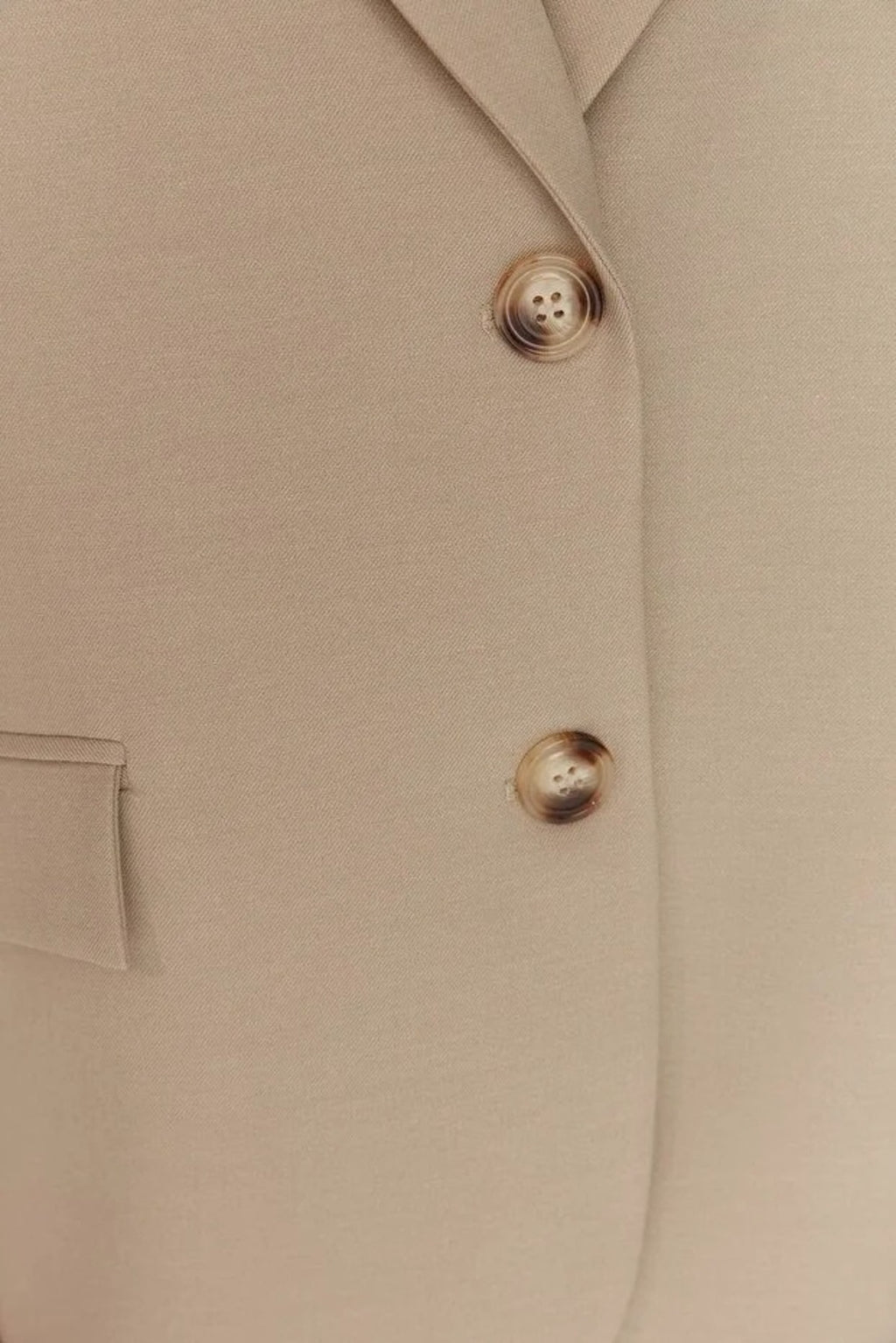 Lined Woven Blazer Jacket