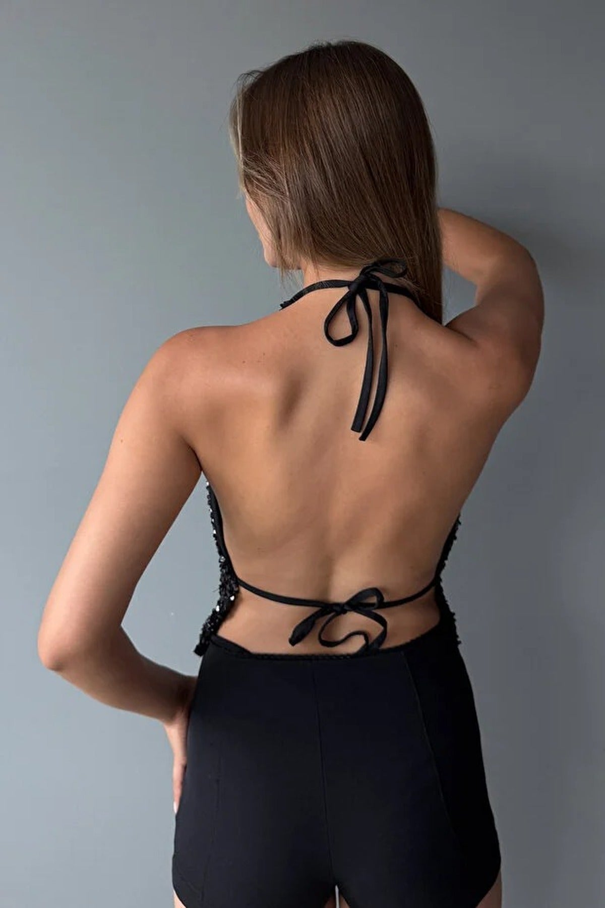 Sequined Party Blouse