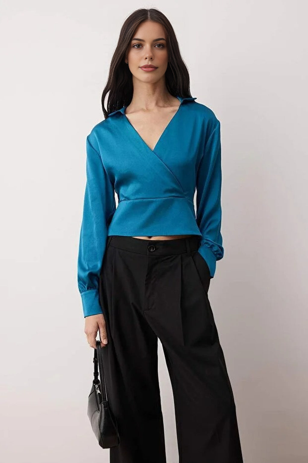 Satin Woven Blouse