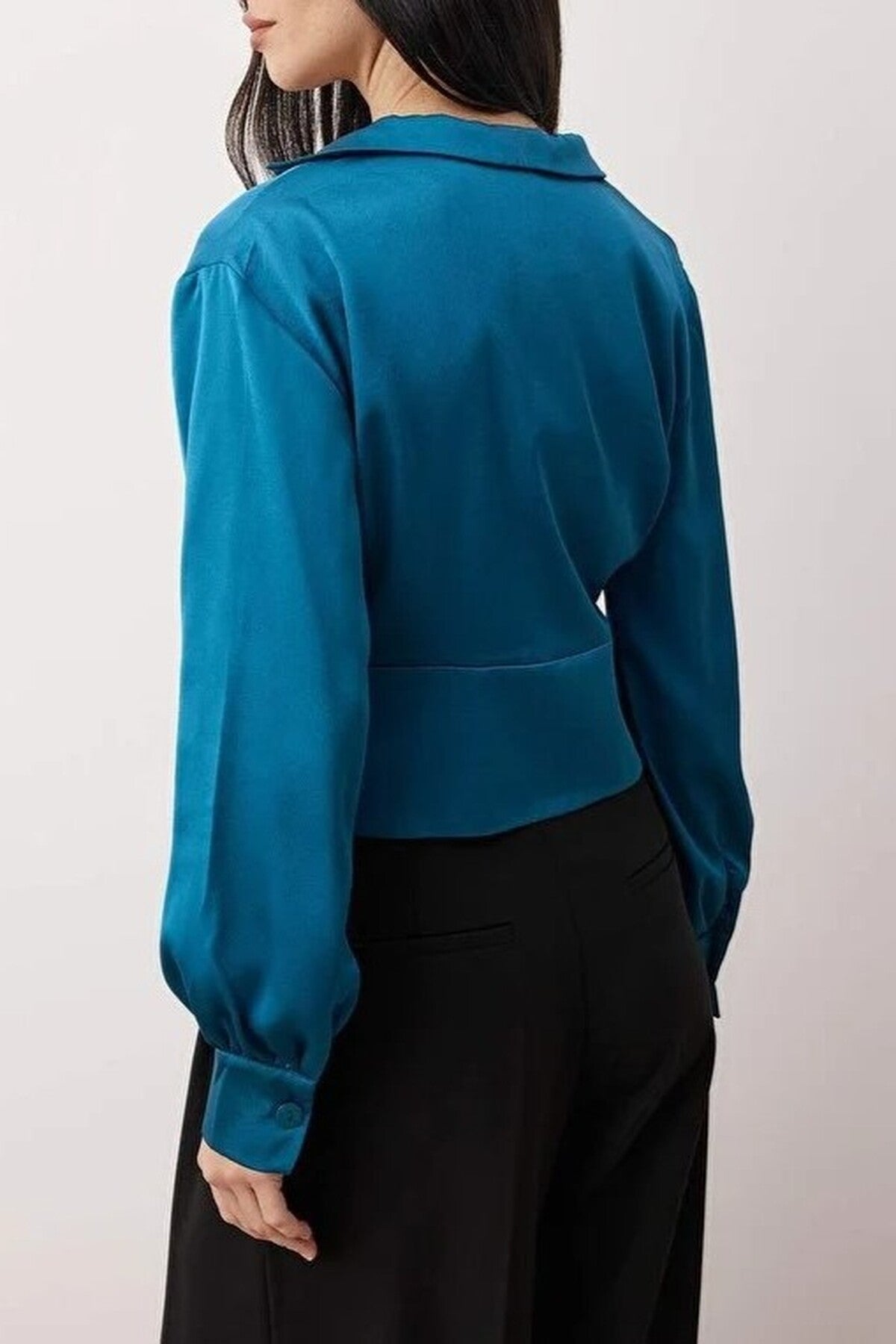 Satin Woven Blouse
