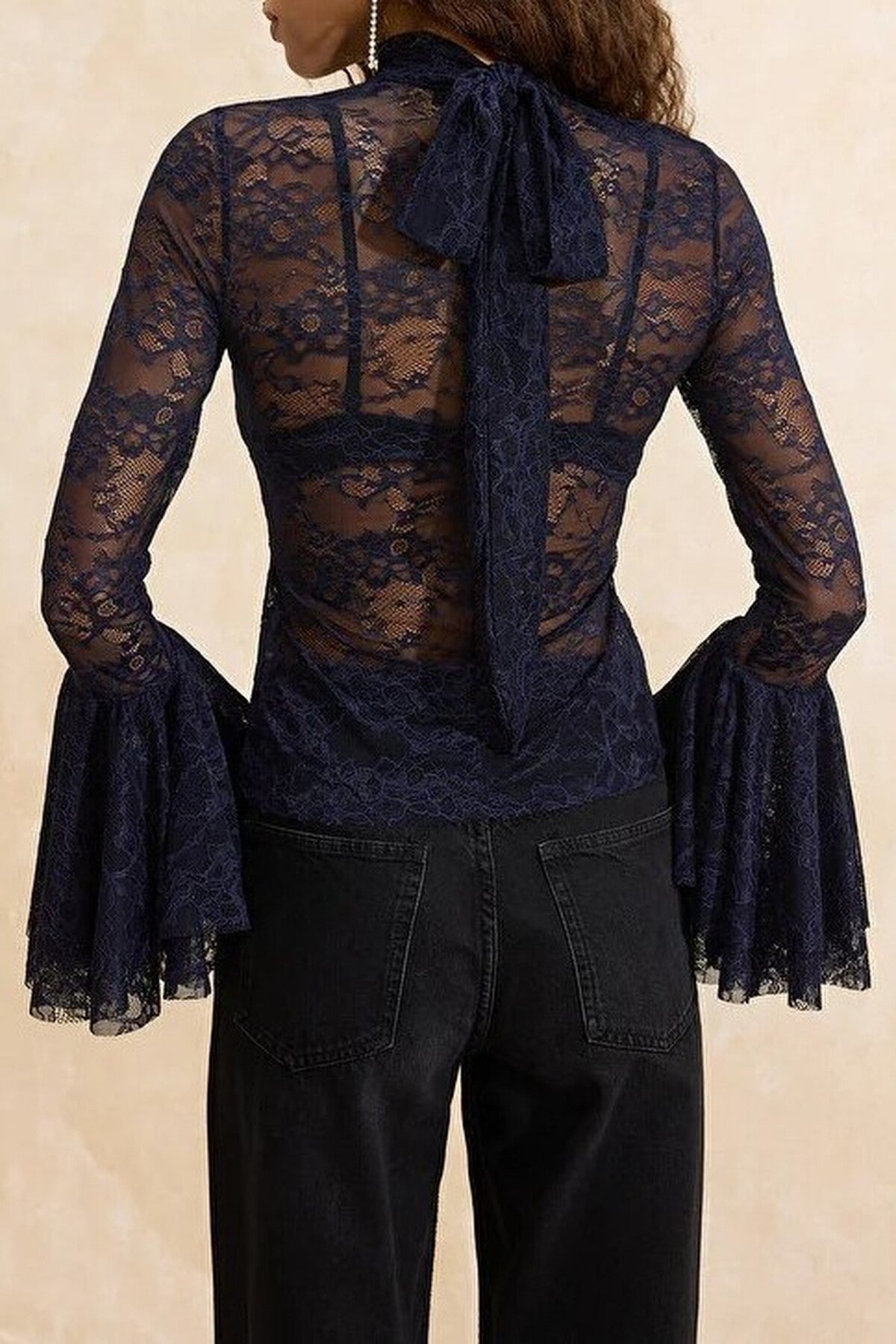 Lace Boho Party Blouse