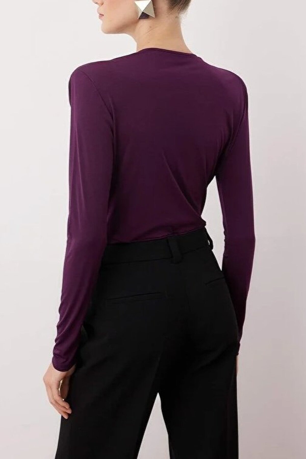 Double-Breasted Knit Bodysuit