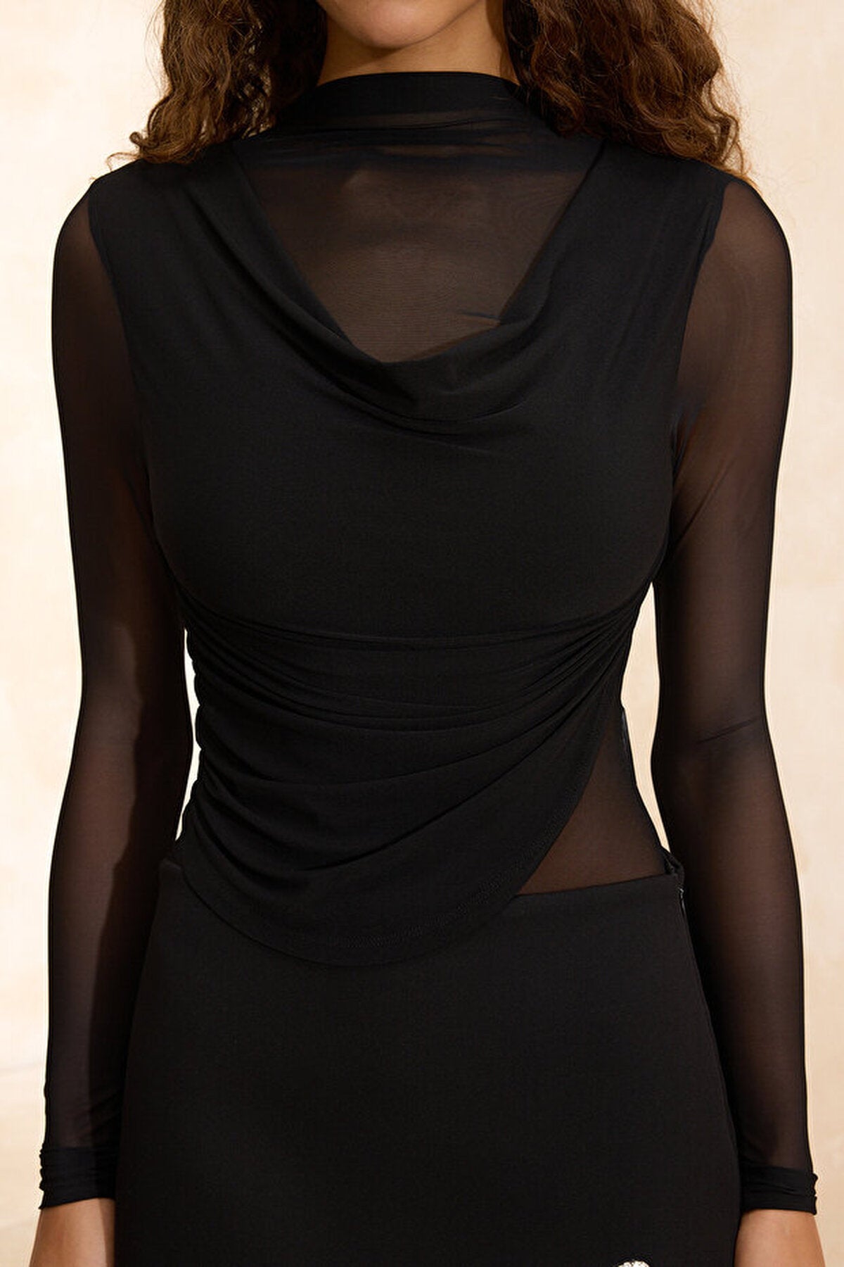 V-Neck Party Bodysuit