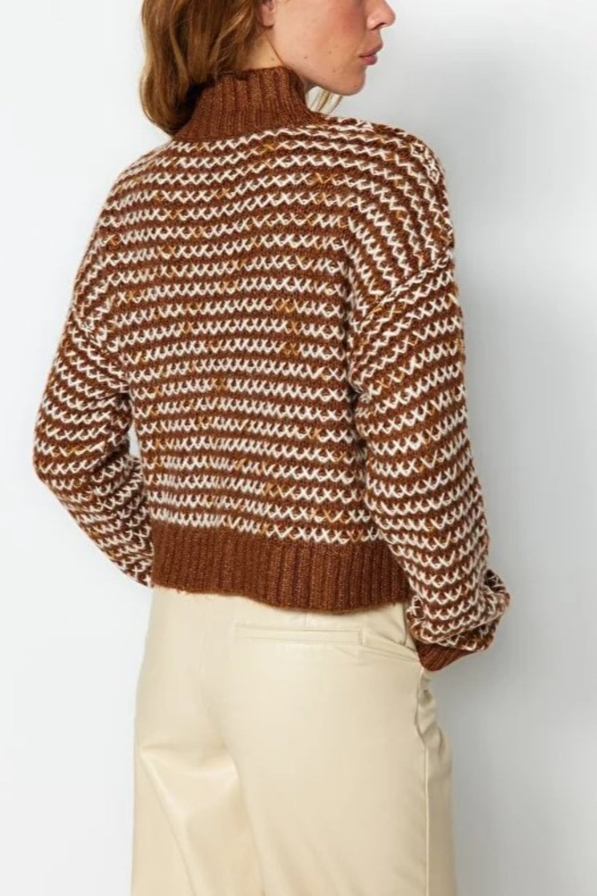 Soft Textured Gradient Knit Cardigan