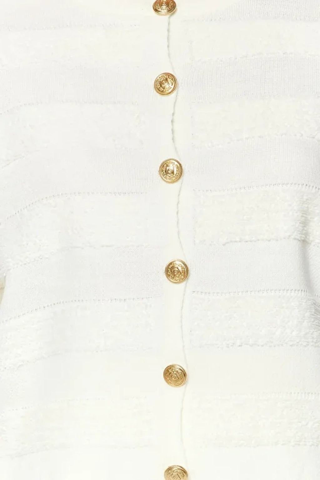 Crew Neck Knit Cardigan