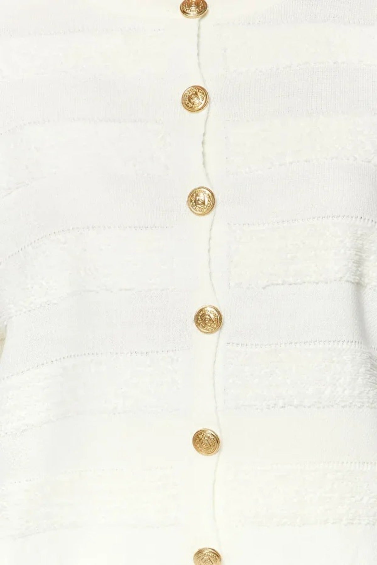 Crew Neck Knit Cardigan