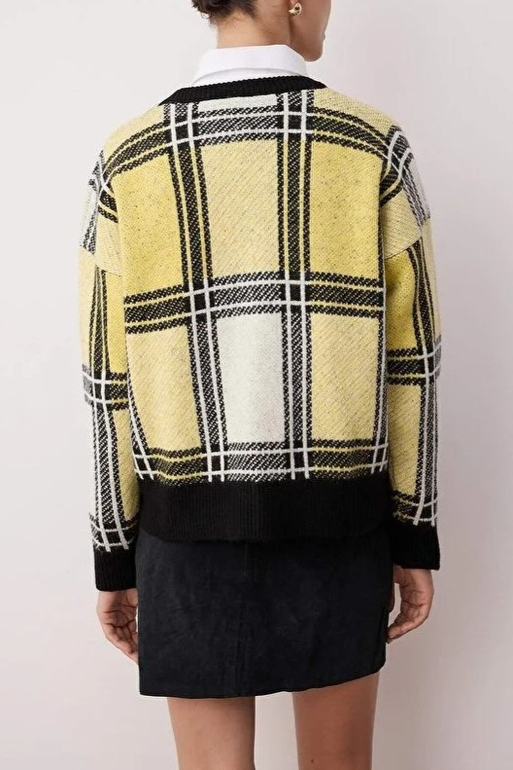 Soft-Textured Oversize Knit Cardigan