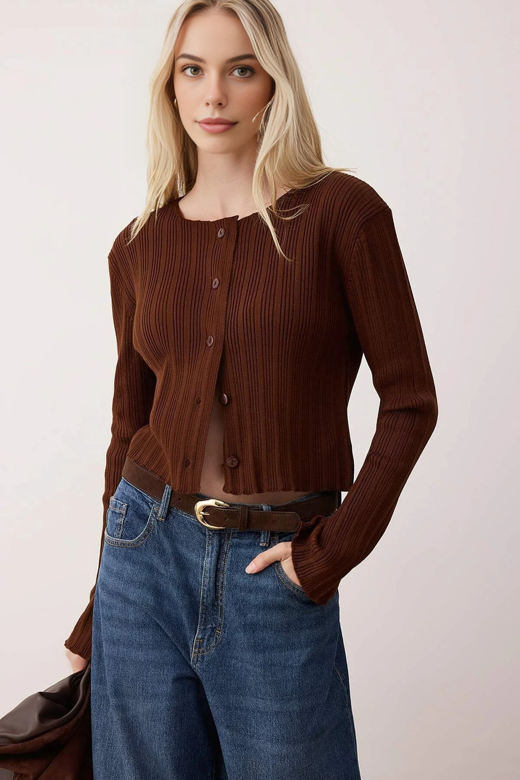 Spanish Sleeve Knit Cardigan