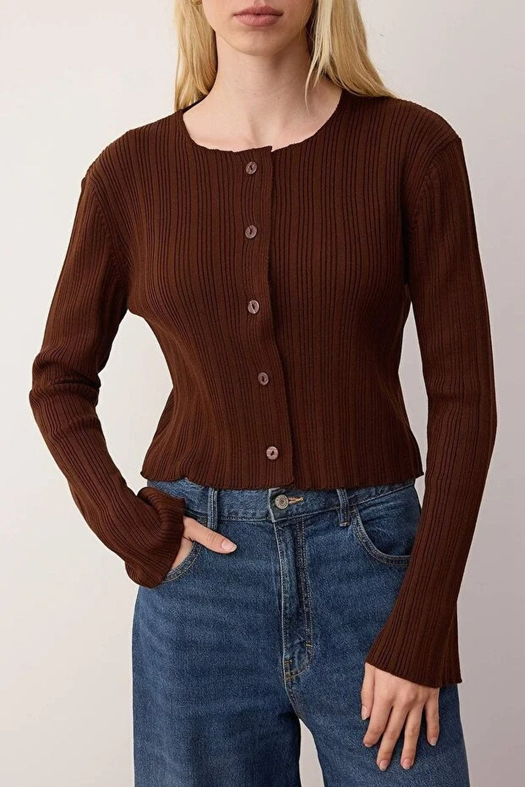 Spanish Sleeve Knit Cardigan