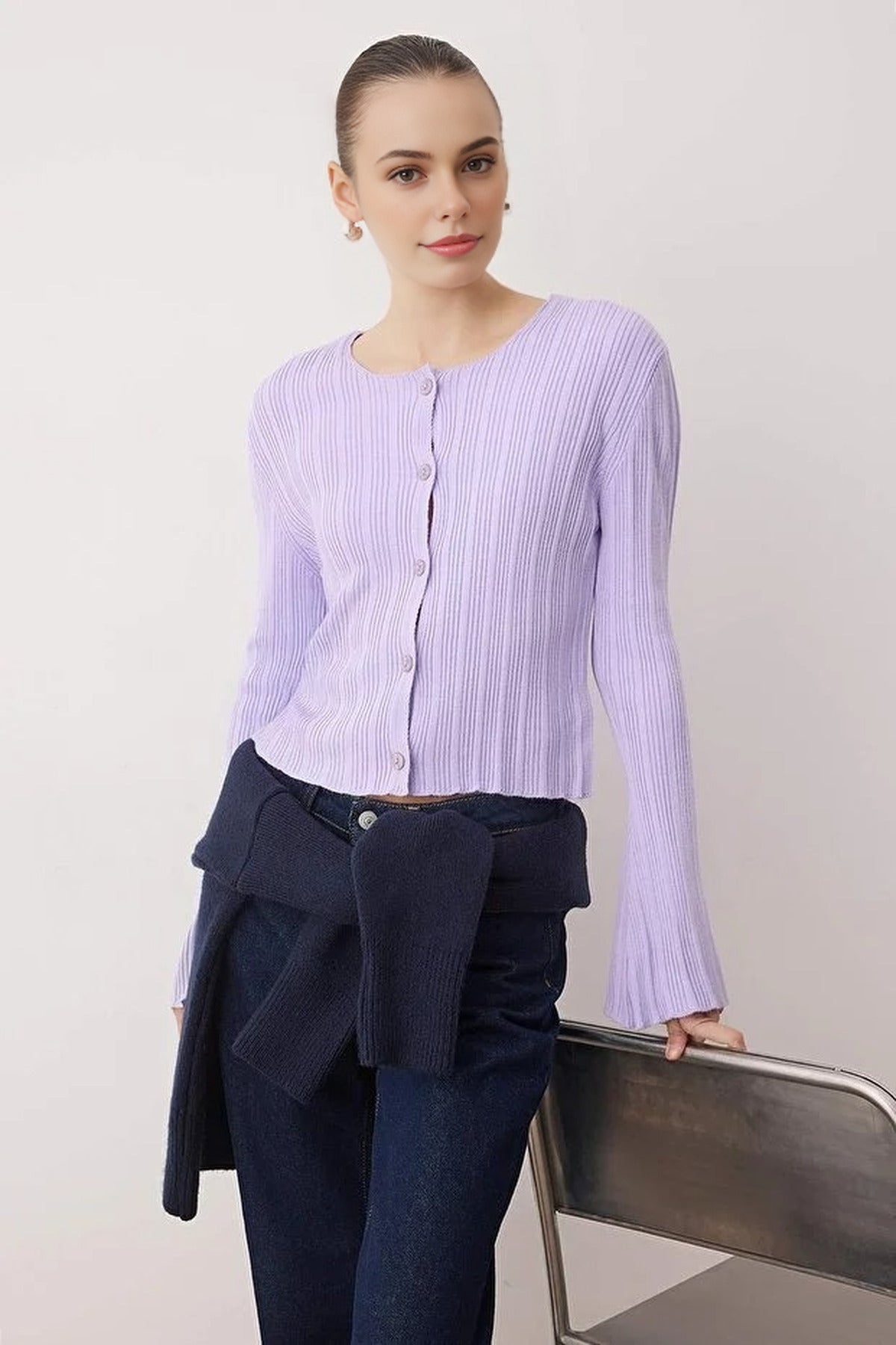 Spanish Sleeve Knit Cardigan