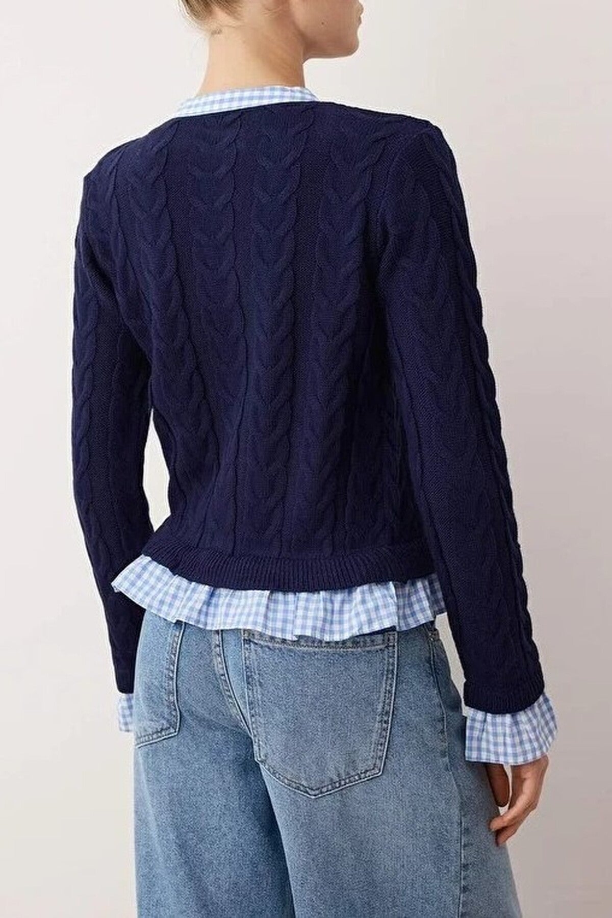 Garni Collar Detailed Knitwear Cardigan