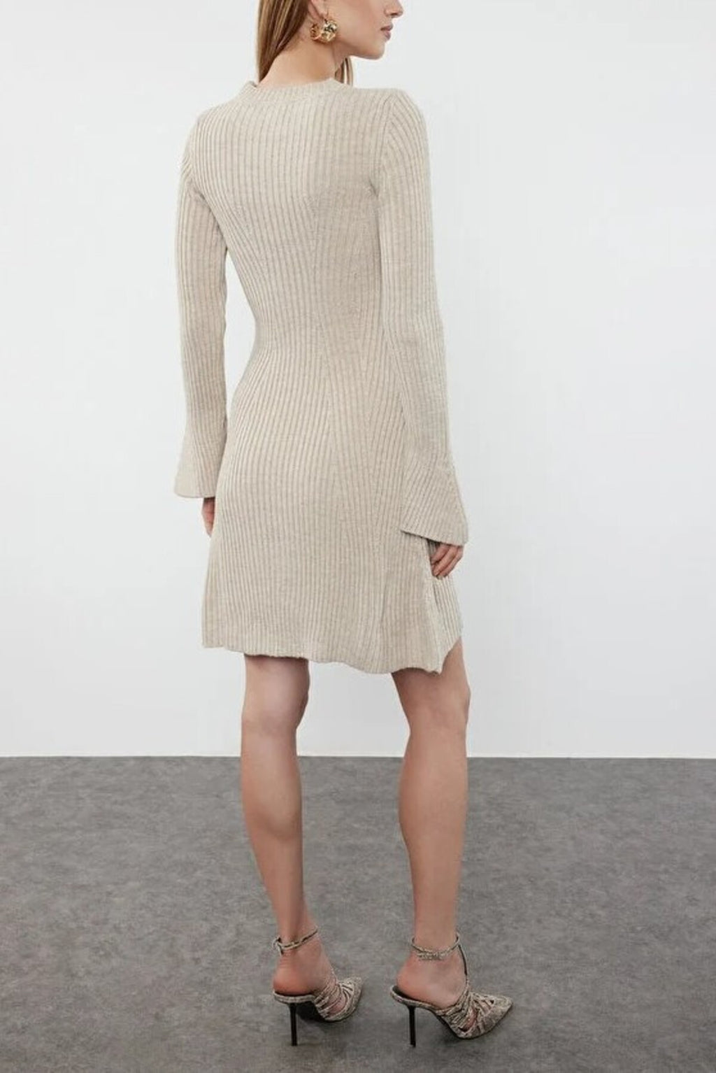 Mini Knit A-Line Dress