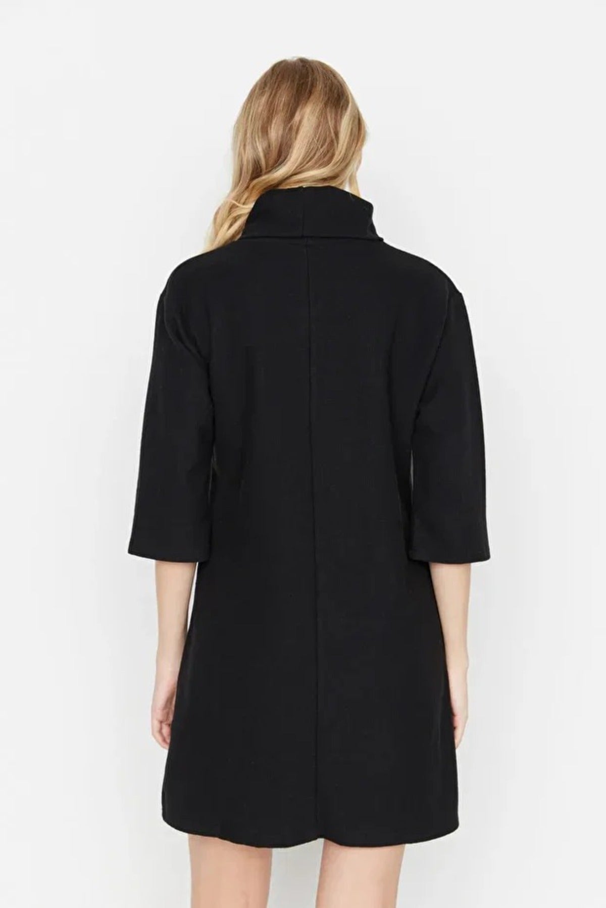 Turtleneck Long Sleeve Knit Mini Dress