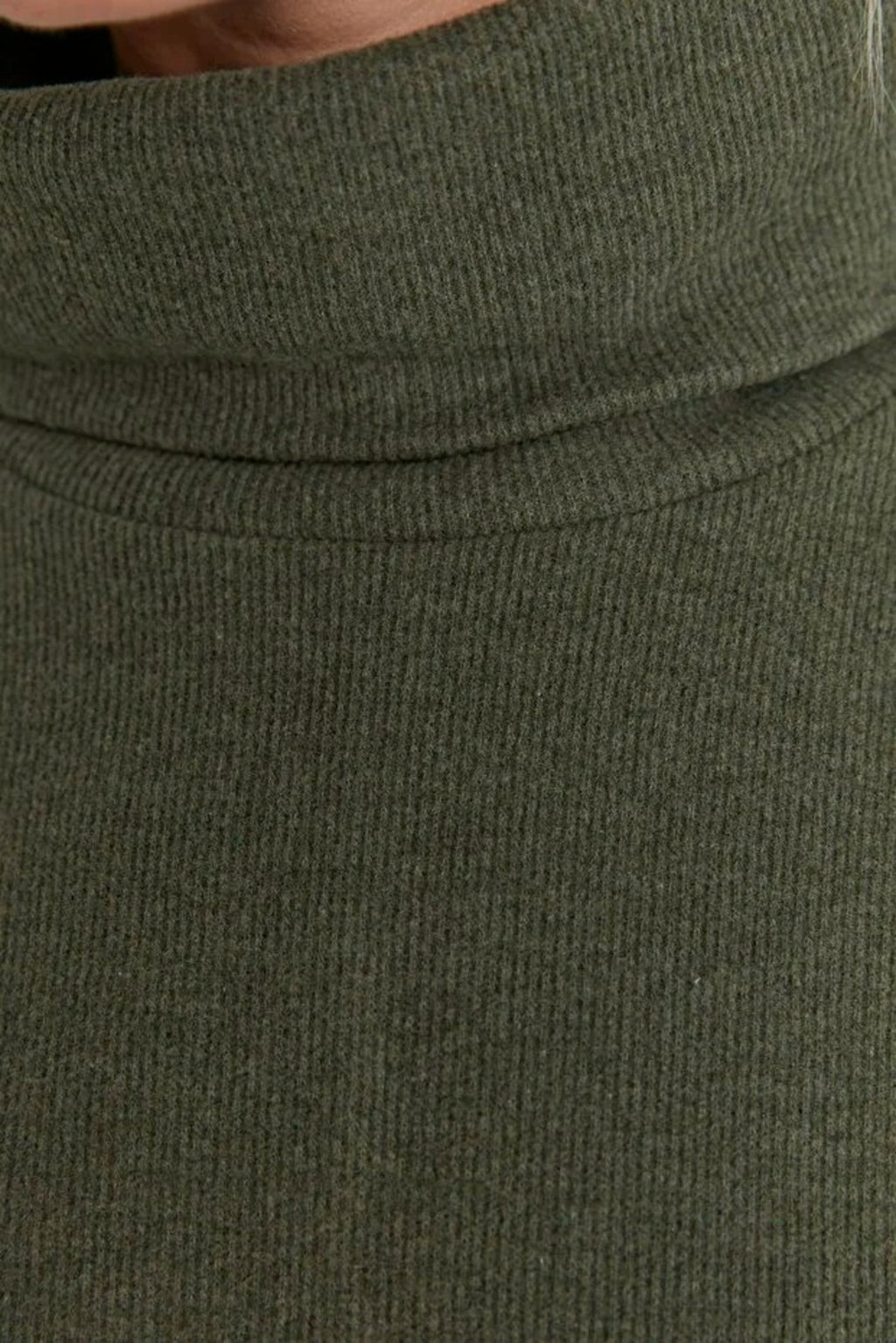 Turtleneck Long Sleeve Knit Mini Dress