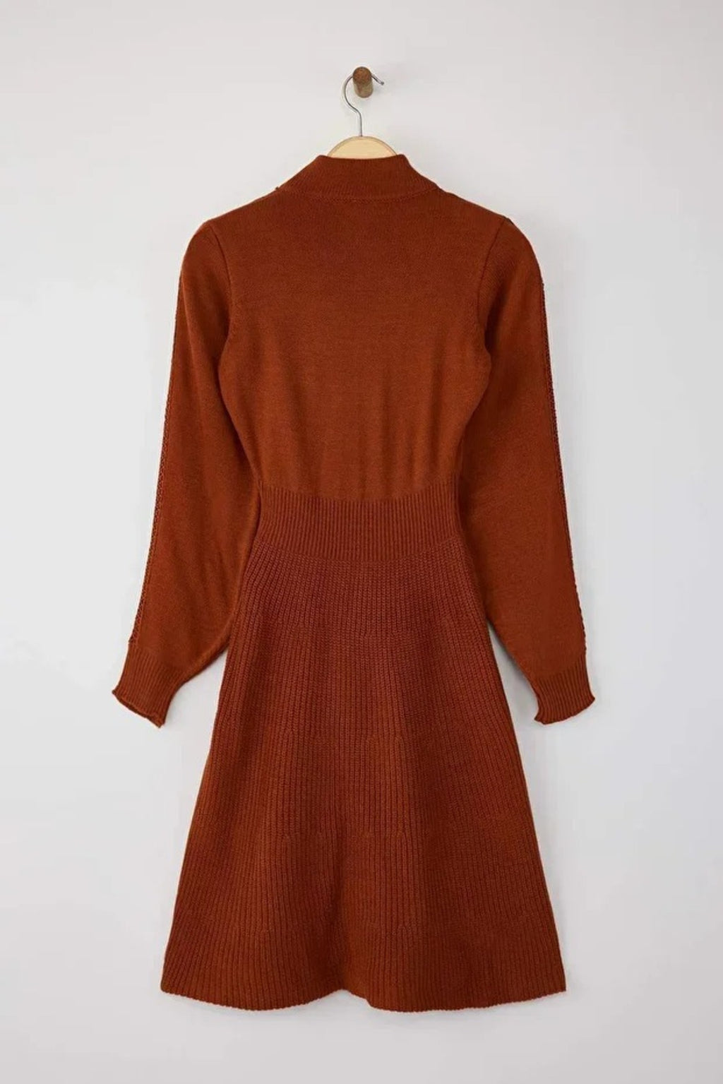 Mini Knit Lace Dress