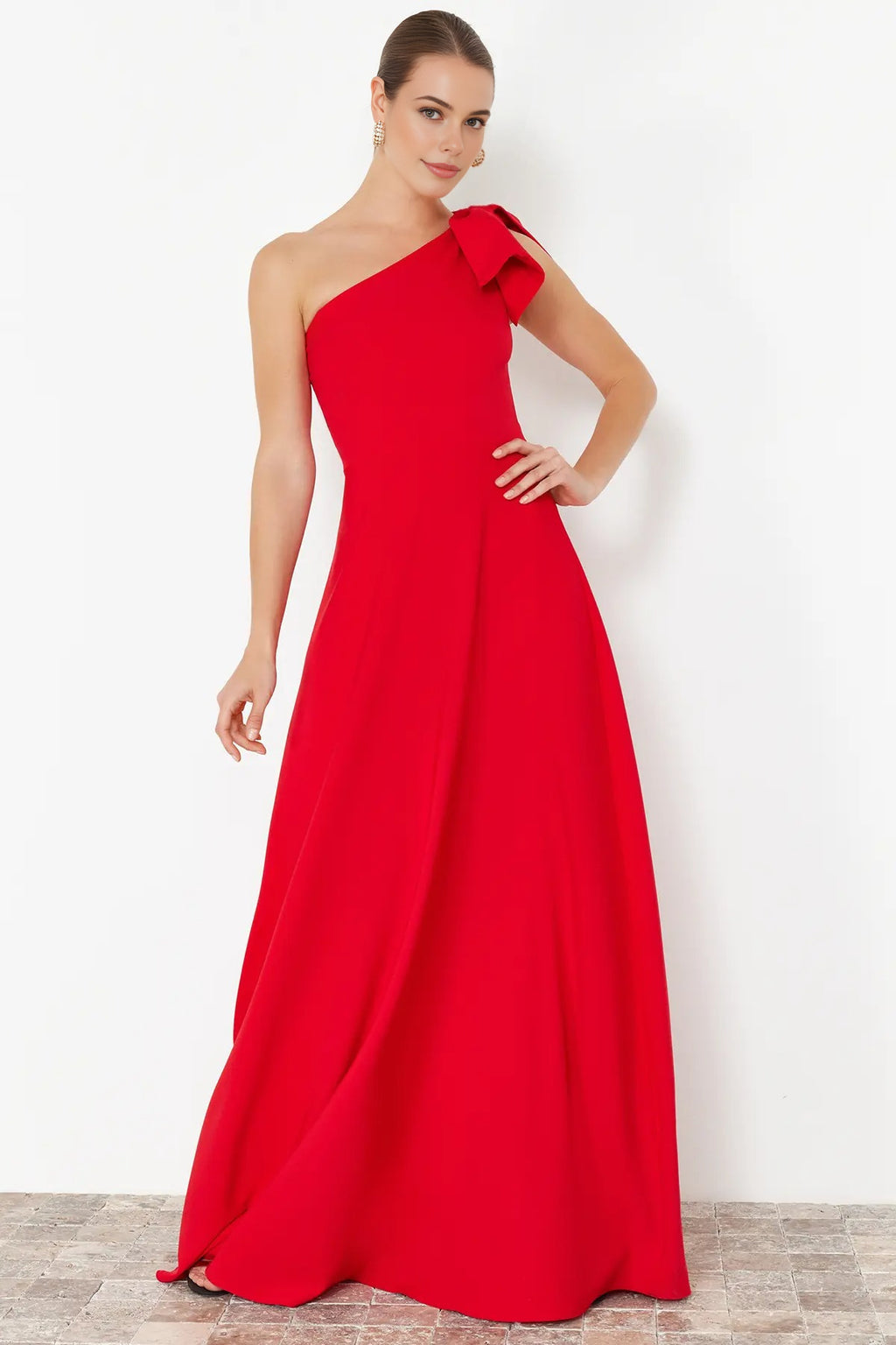 A-Line Elegant Evening Dress