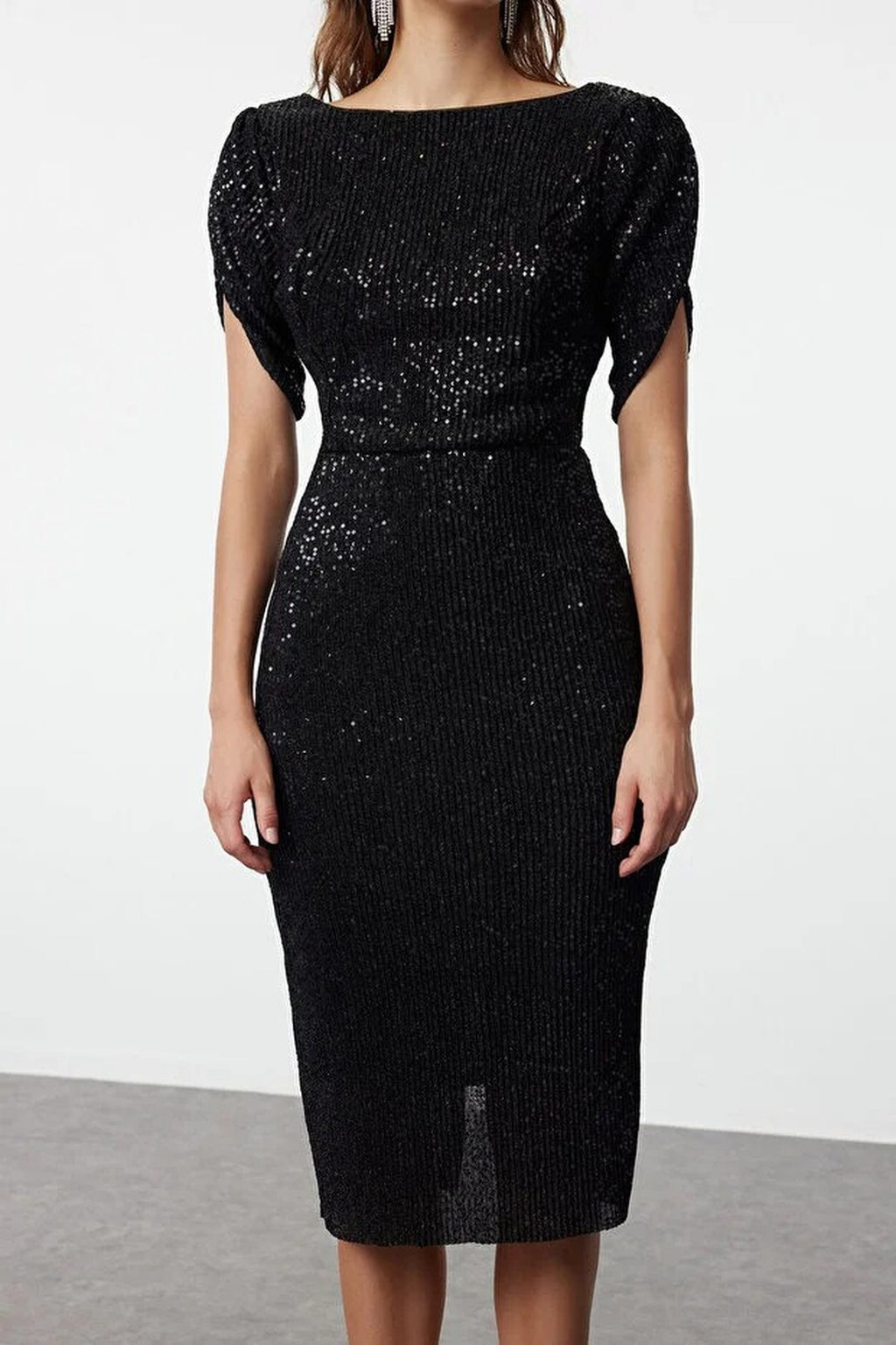 Sparkling Sequin Elegant Evening Dress
