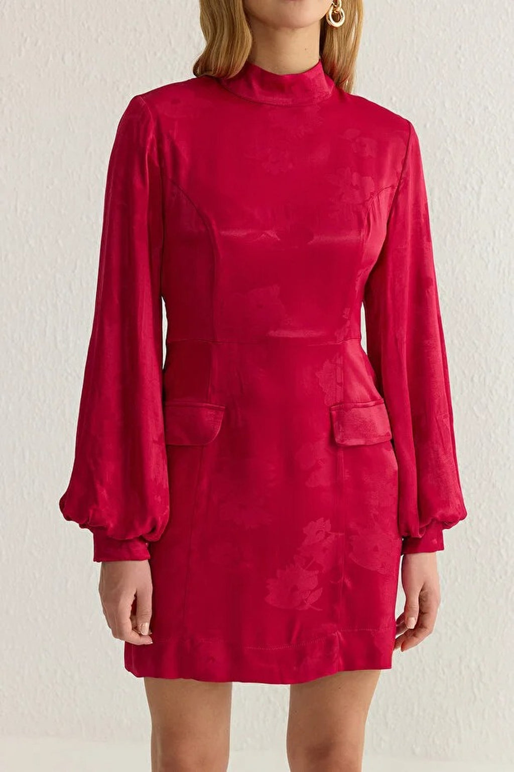 A-Line Mini Woven Dress