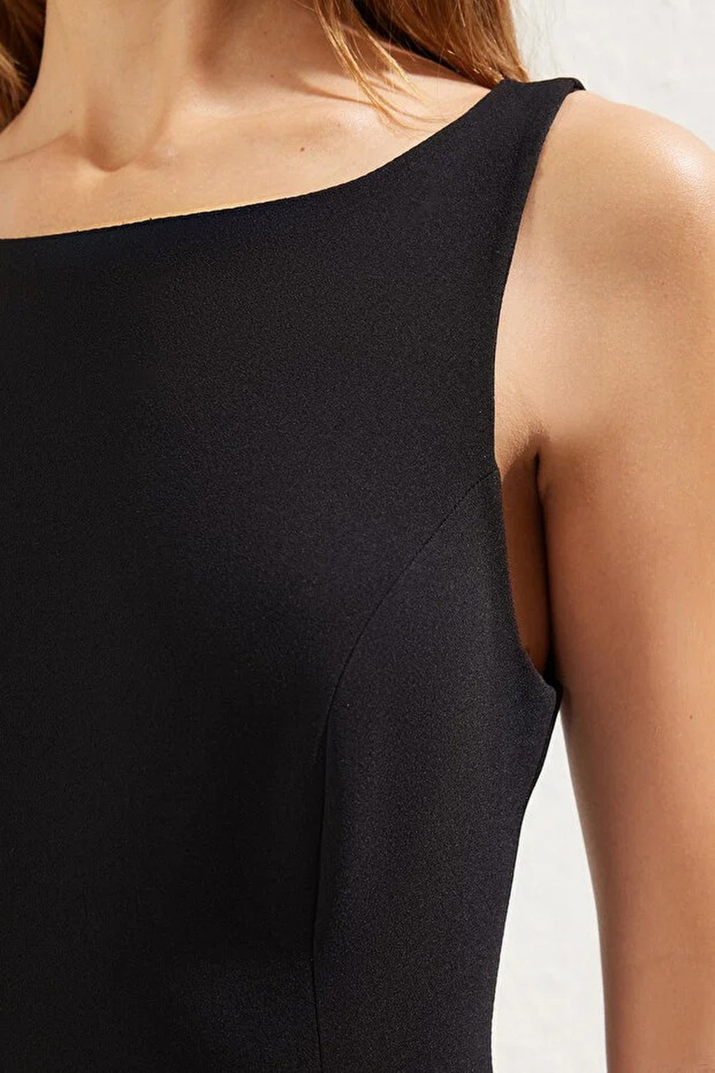 Balloon Skirt Detailed Woven Short Dress with Under Shorts Lining