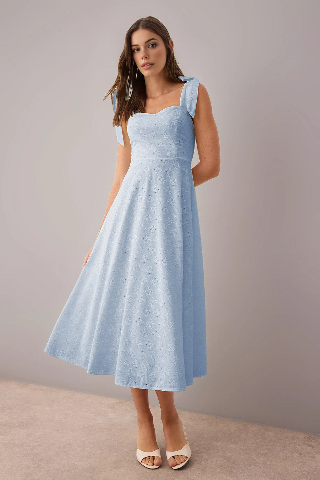 Brode Skater Maxi Woven Dress