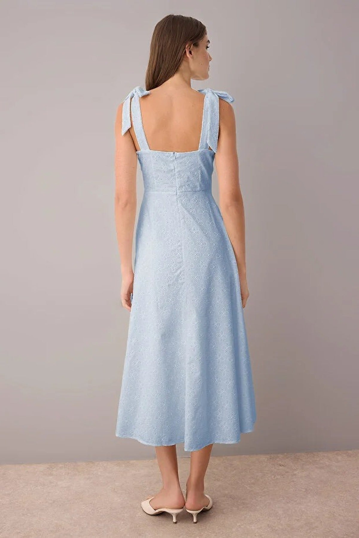 Brode Skater Maxi Woven Dress