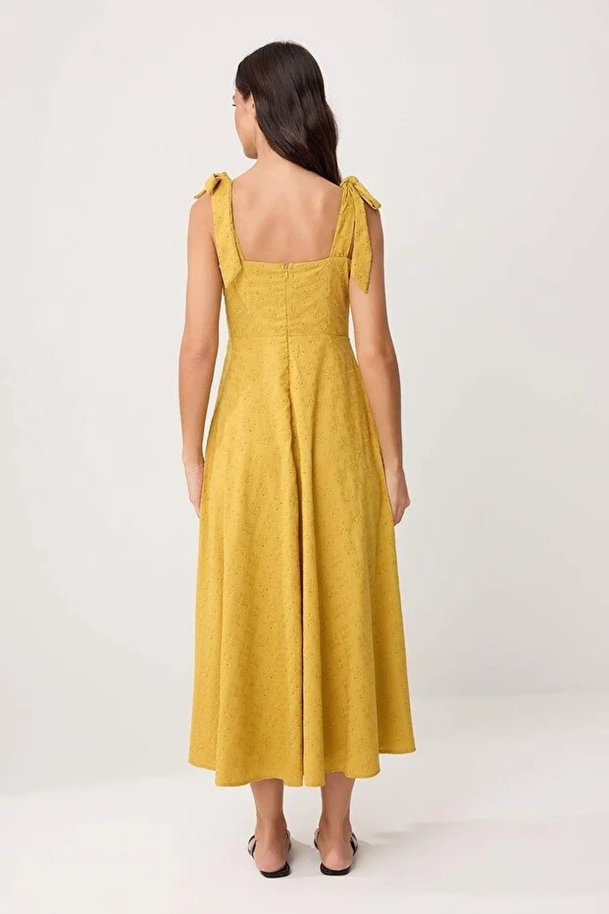 Brode Skater Maxi Woven Dress