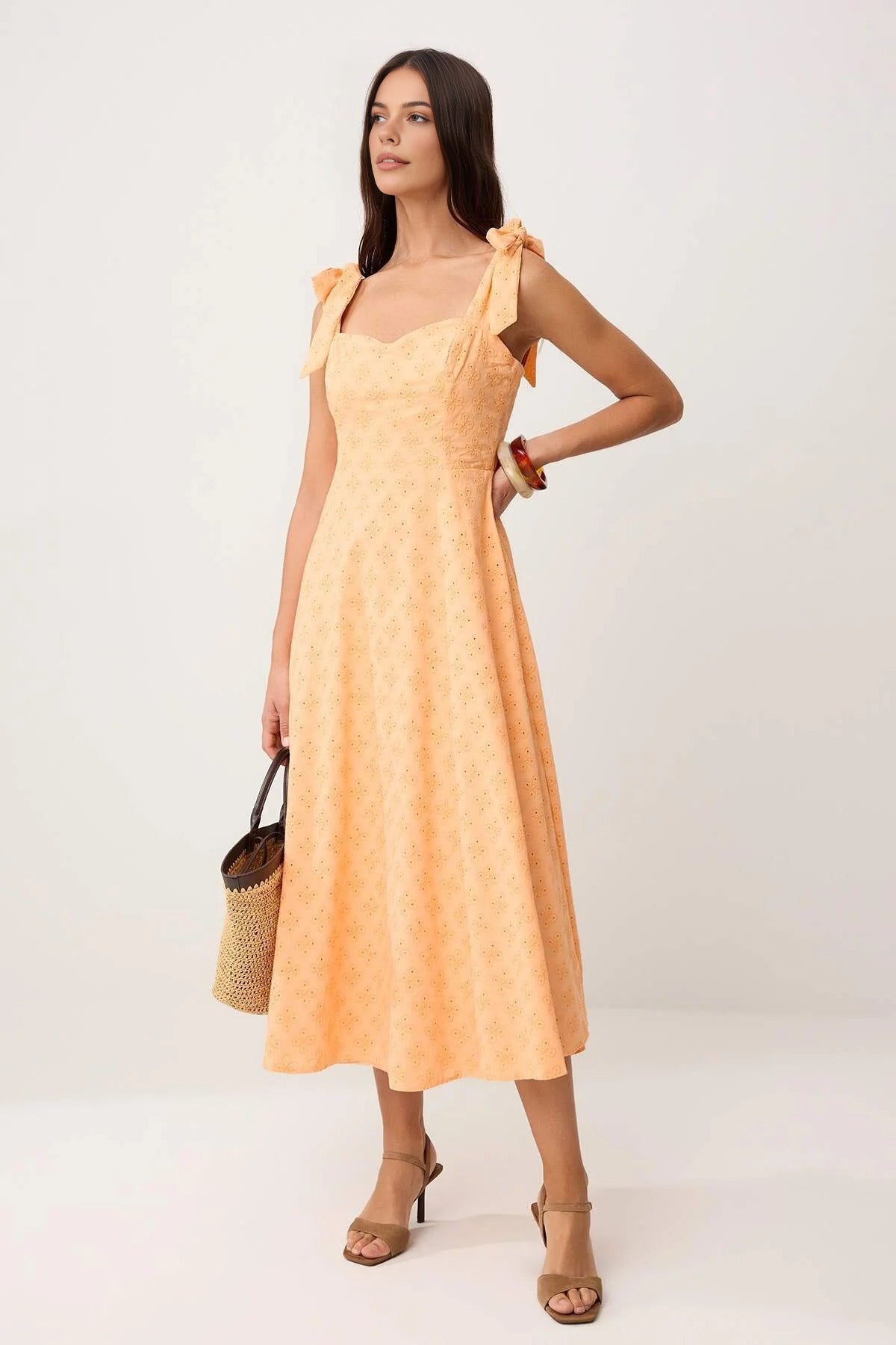 Brode Skater Maxi Woven Dress