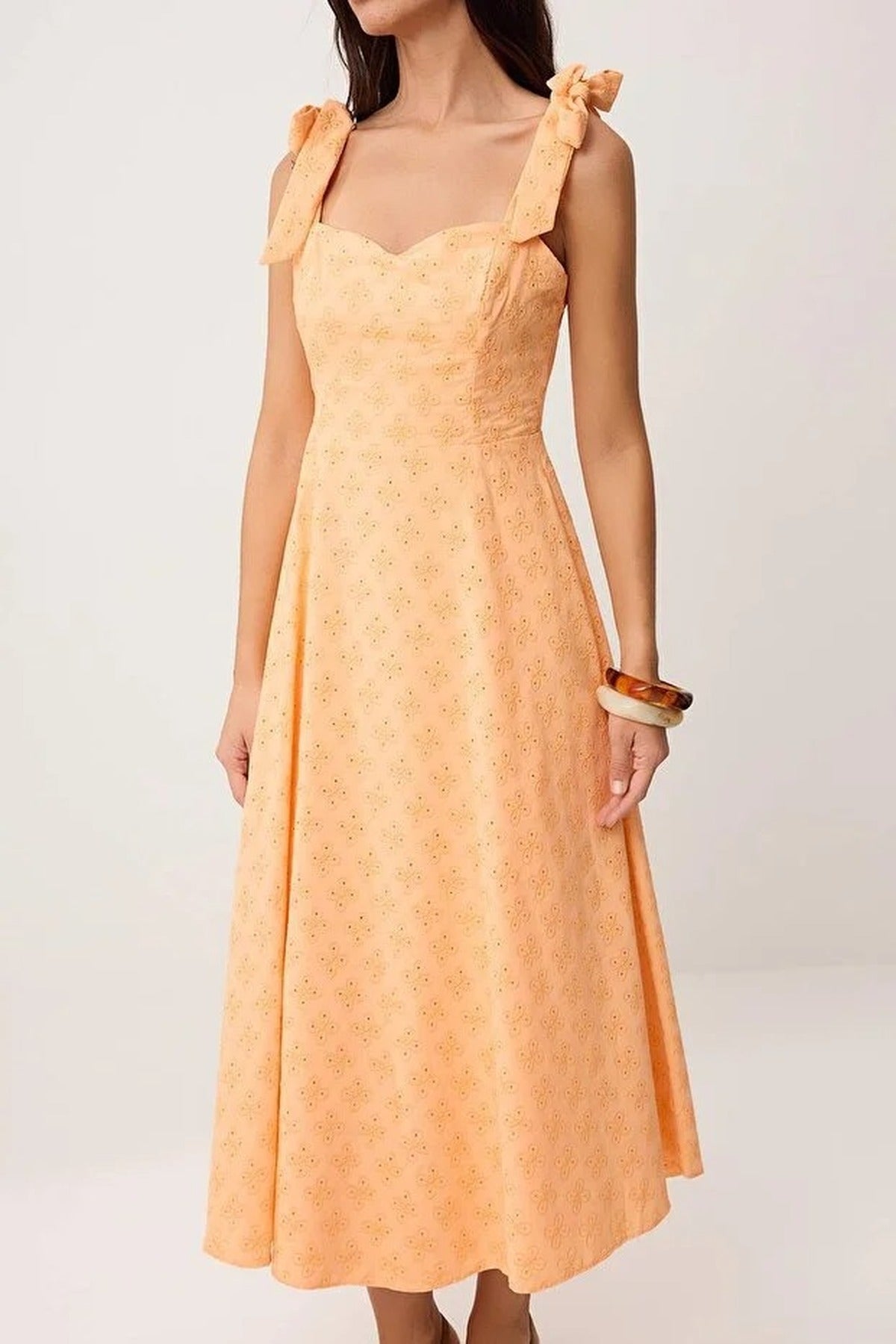 Brode Skater Maxi Woven Dress