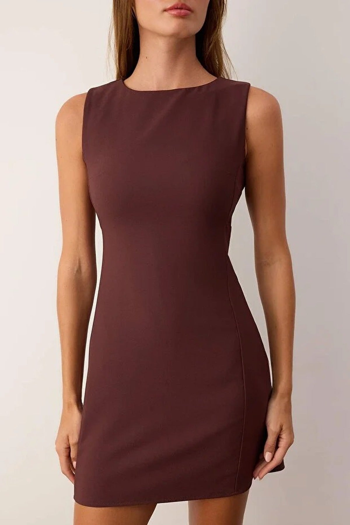 A-Line Mini Woven Dress