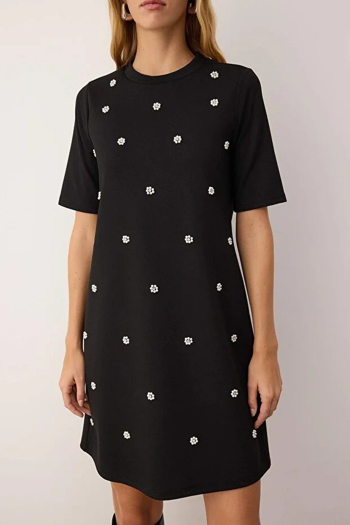 Pearl Mini Knitted Dress