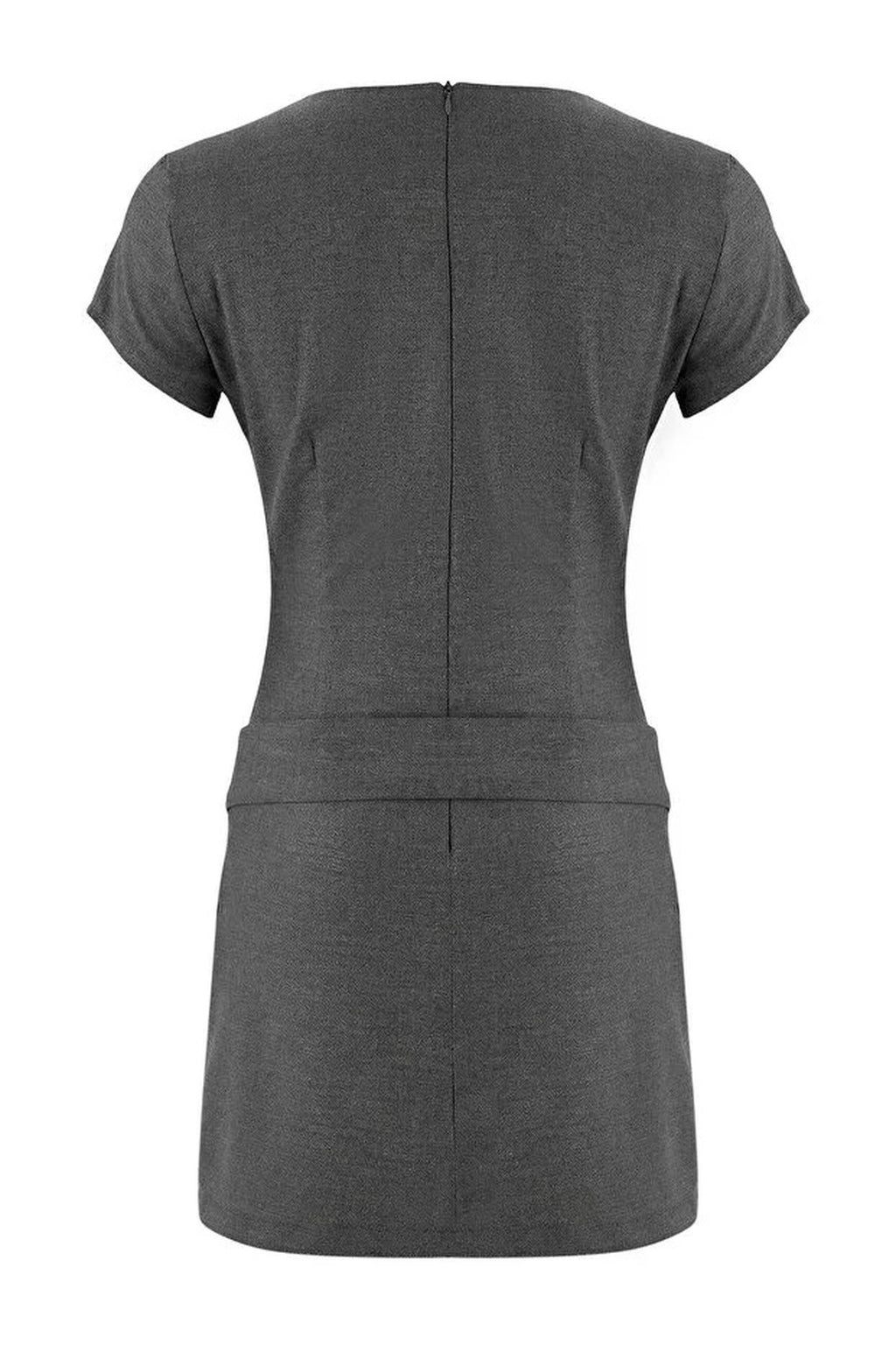Belted Mini Woven Dress