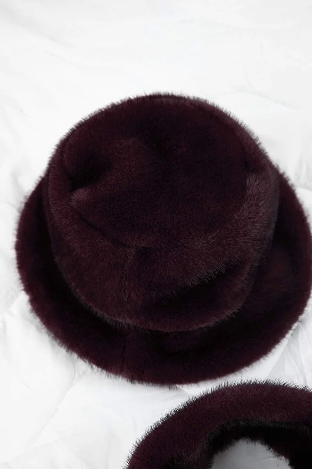 2-Piece Fur Scarf-Hat Knit Set