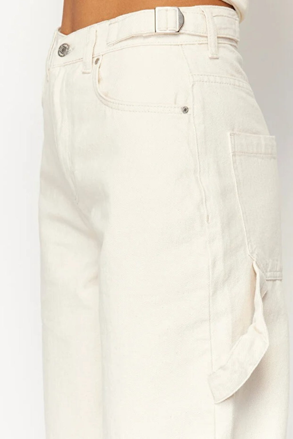 High Waist Carpenter Loose Baggy Jeans