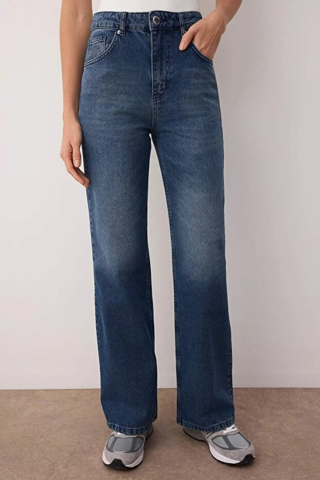 High Waist Wide Leg Jeans
