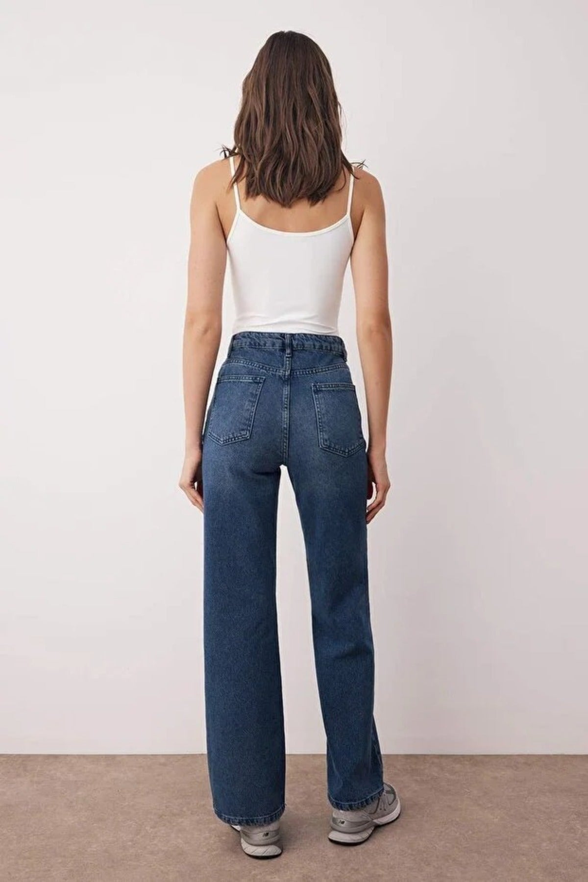 High Waist Wide Leg Jeans