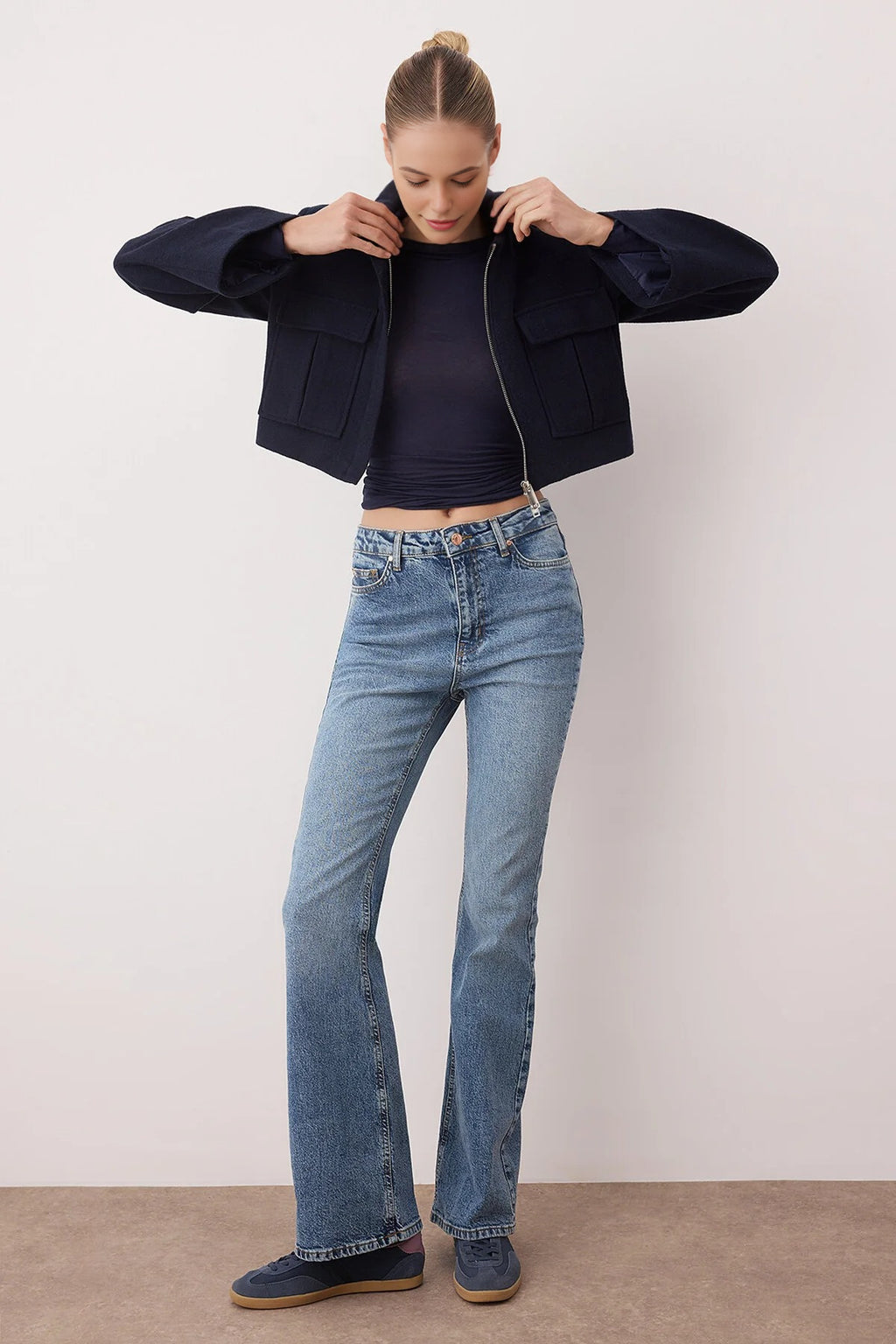 High Waist Flare Jeans