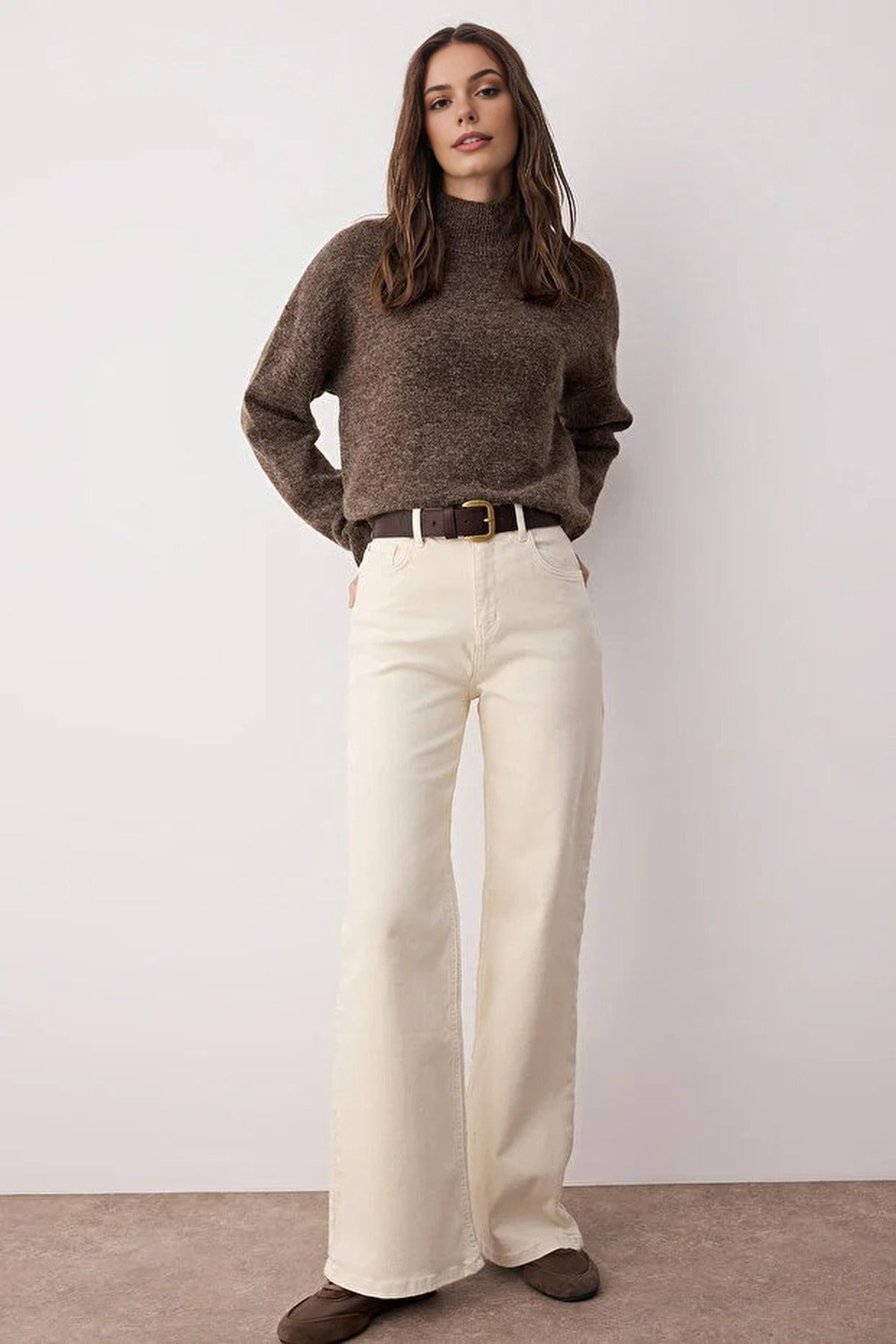 High Waist Wide Leg Jeans