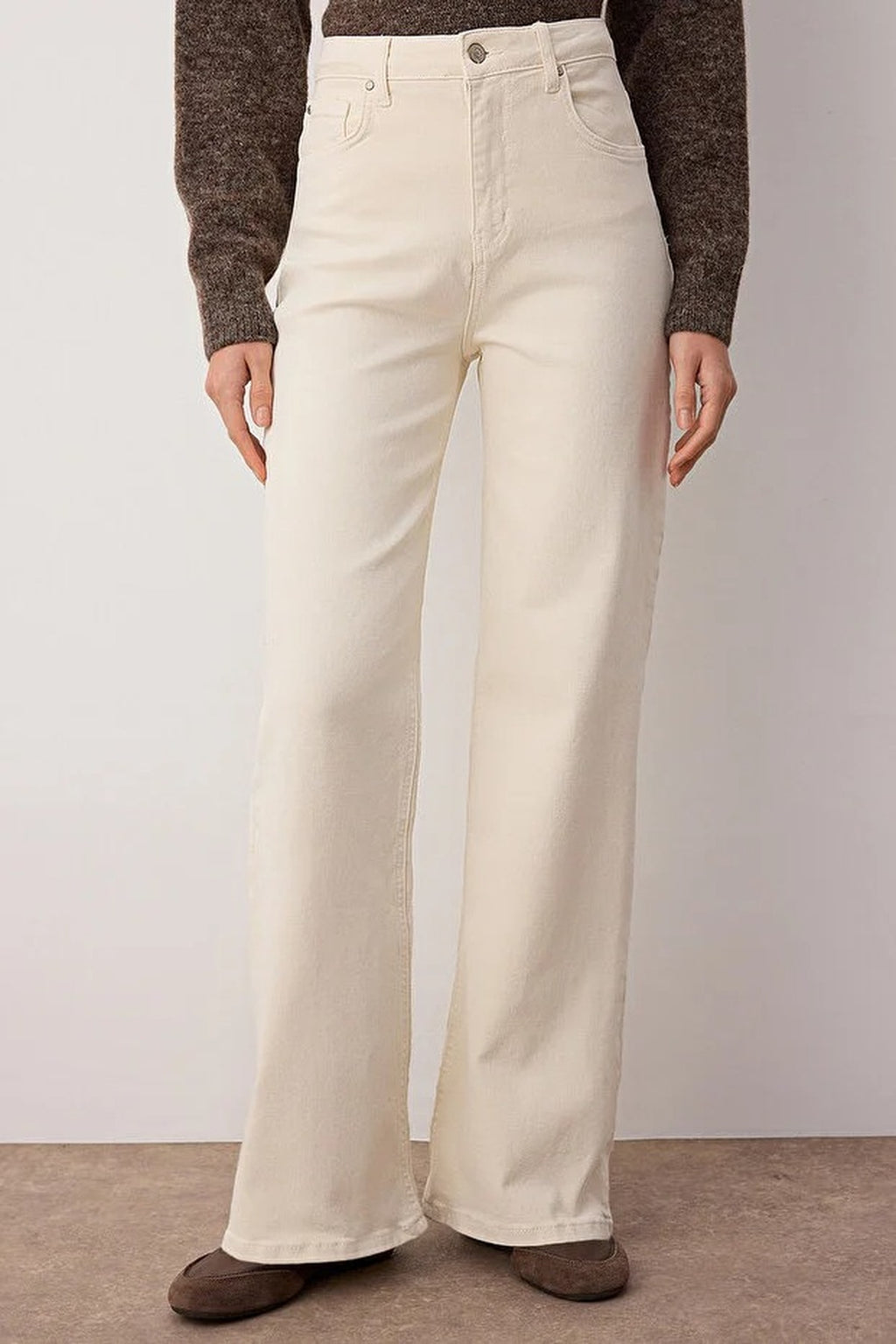 High Waist Wide Leg Jeans