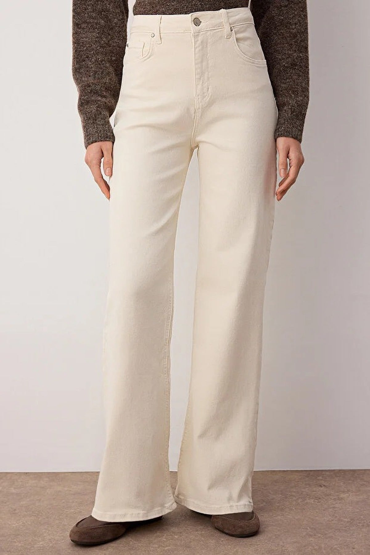 High Waist Wide Leg Jeans