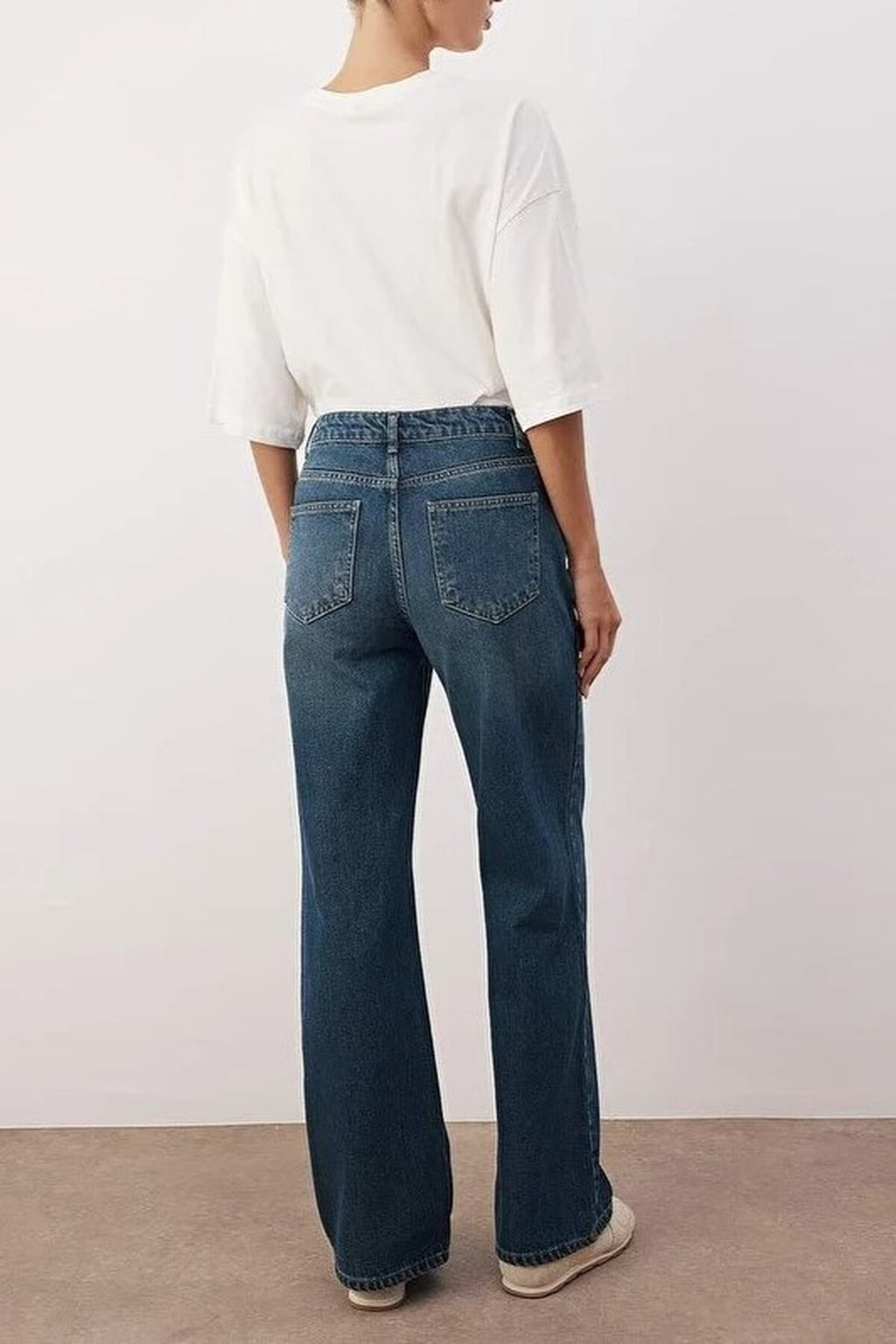High Waist Wide Leg Jeans