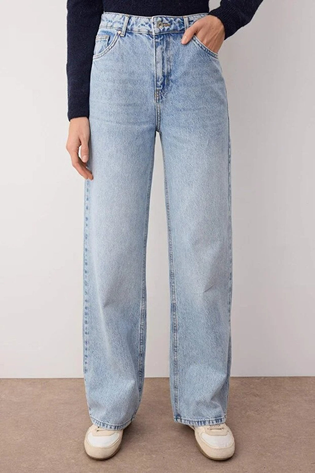 High Waist Wide Leg Jeans
