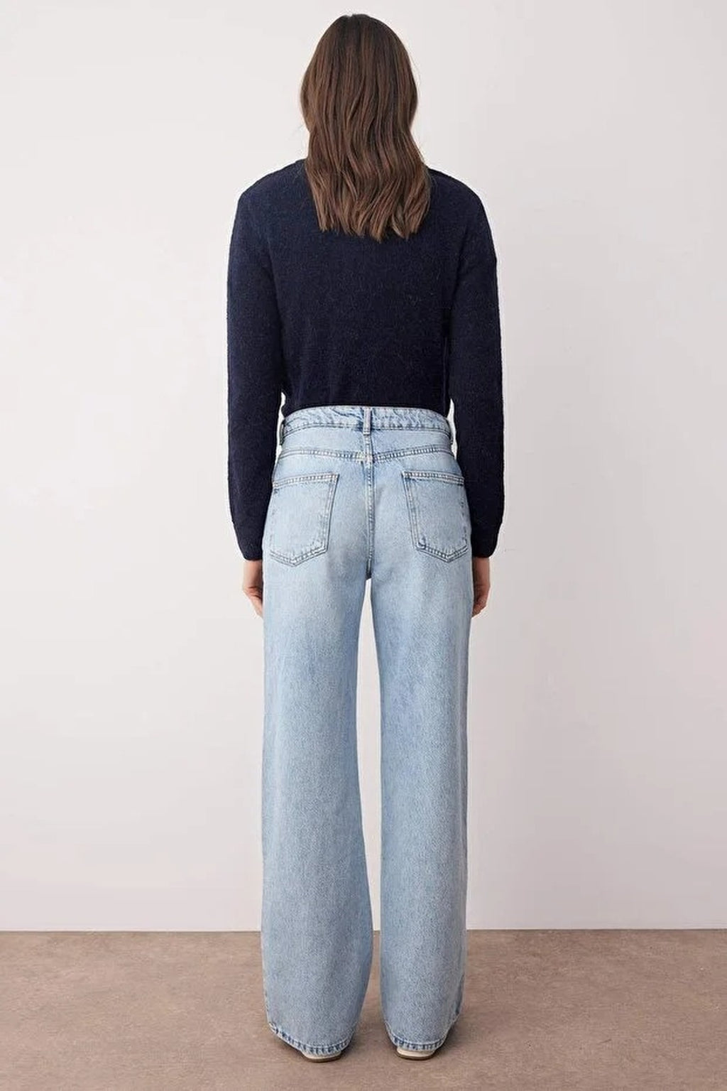High Waist Wide Leg Jeans