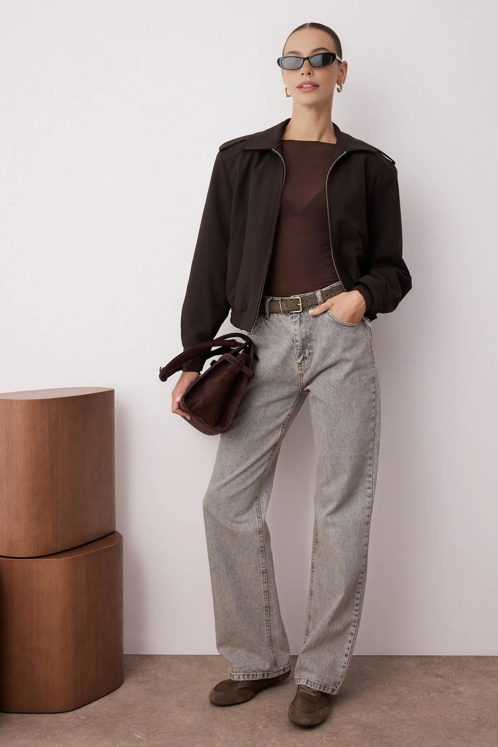 High Waist Wide Leg Jeans