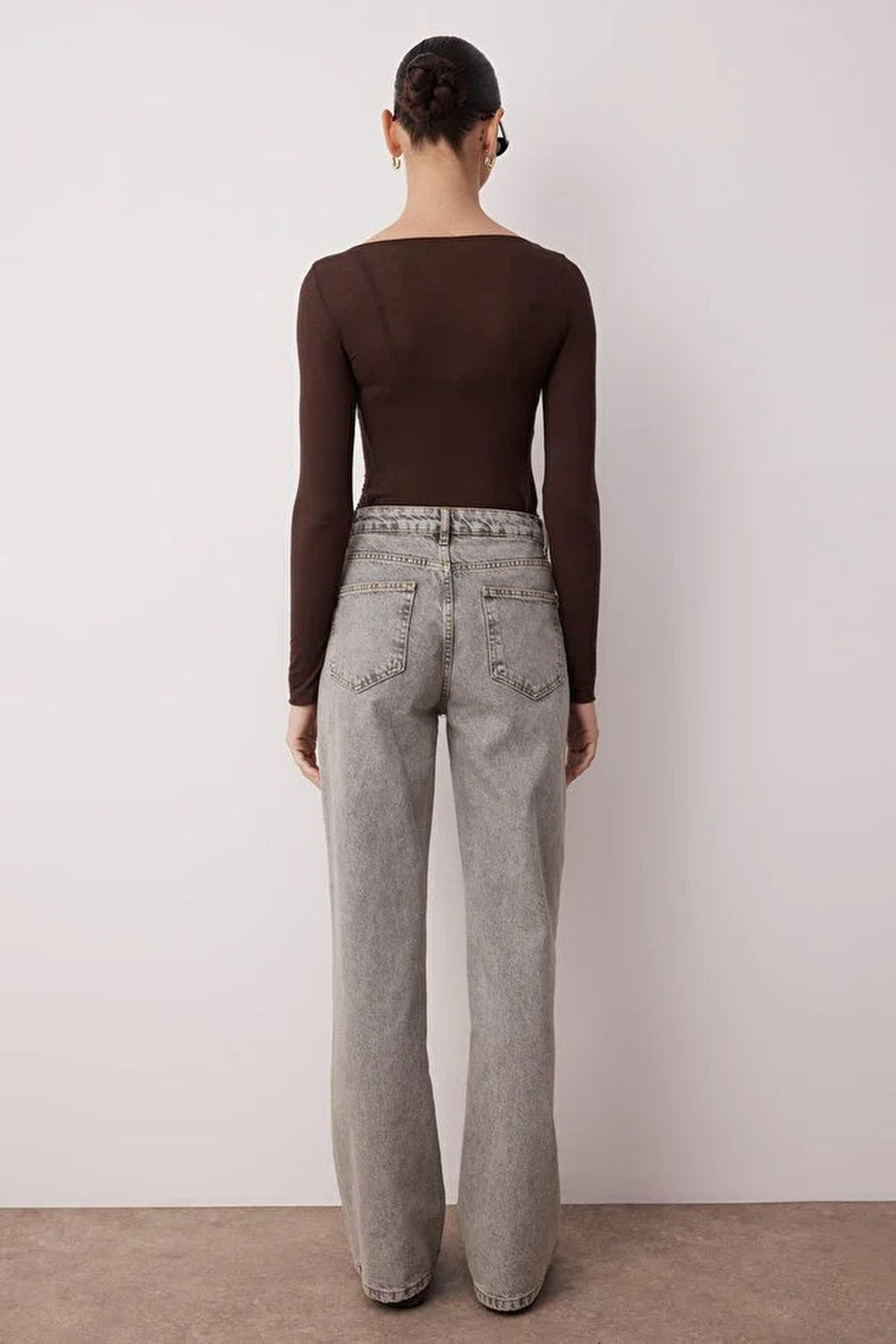 High Waist Wide Leg Jeans