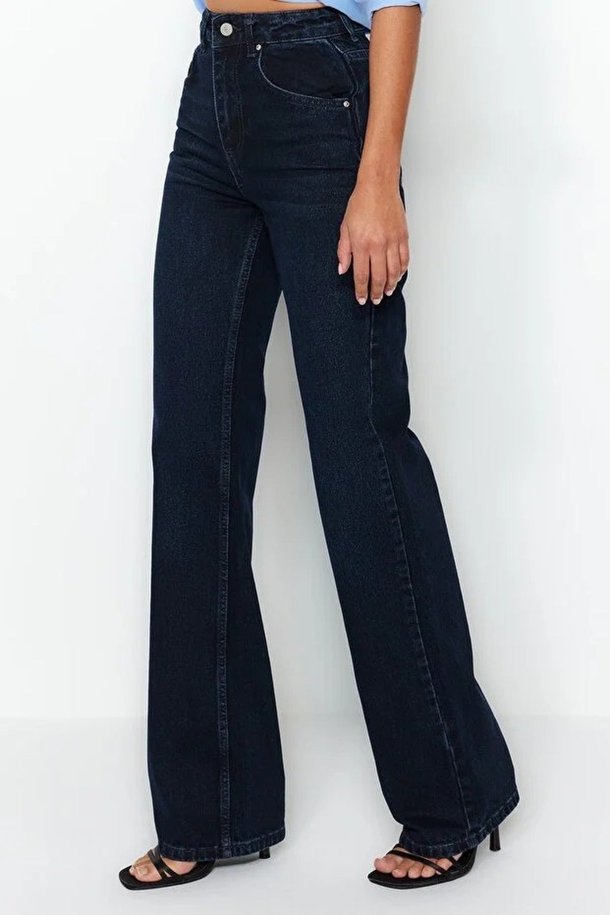 High Waist Wide Leg Jeans